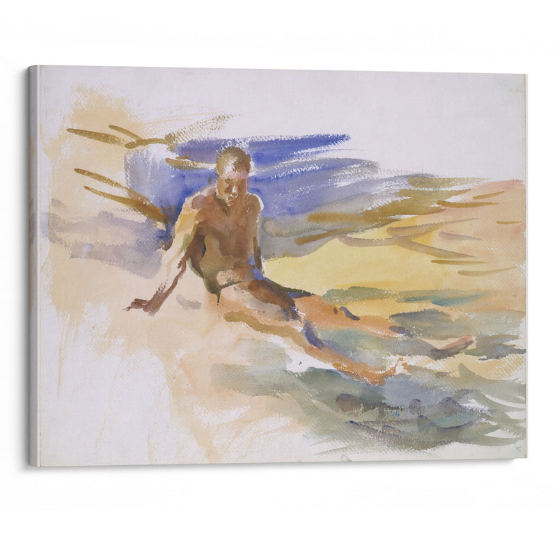 Bather, Florida (1917) - John Singer Sargent - Canvas Print