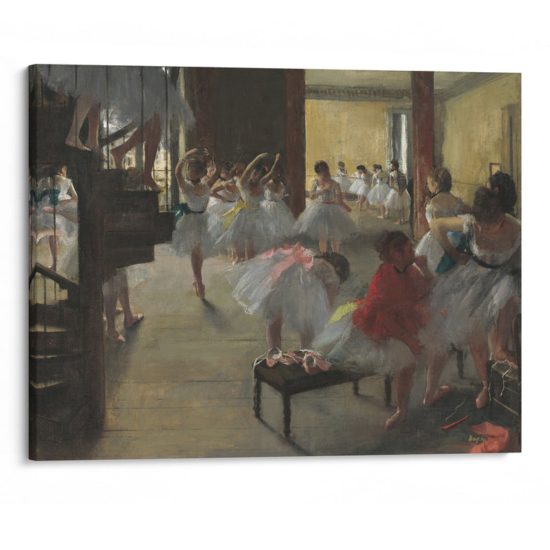 The Dance Class (c. 1873) - Edgar Degas - Canvas Print