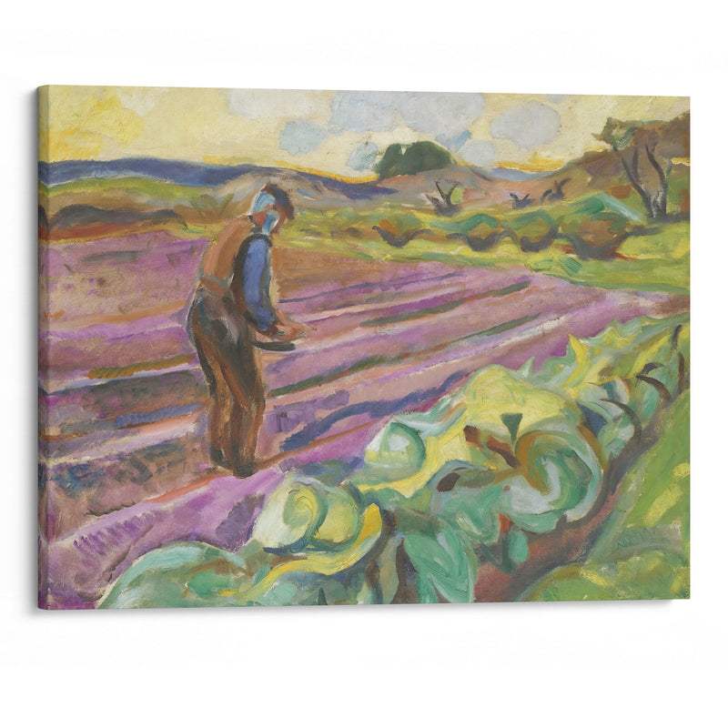 The Sower (1913) - Edvard Munch - Canvas Print