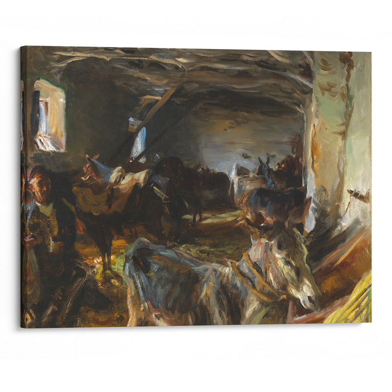 Stable at Cuenca (1903) - John Singer Sargent - Canvas Print