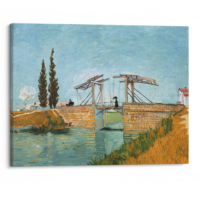 Langlois Bridge at Arles (1888) - Vincent van Gogh - Canvas Print