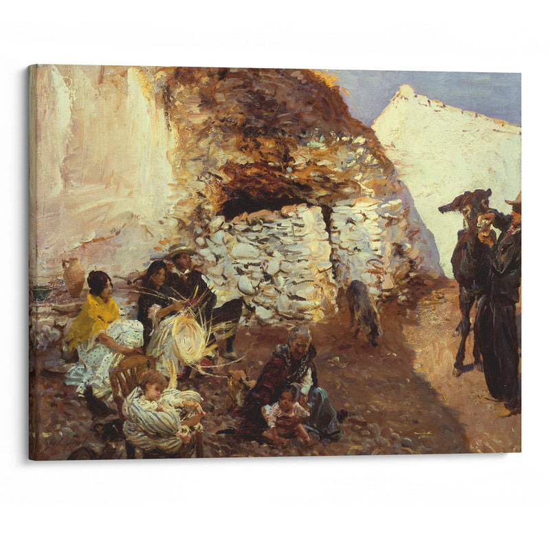 Gypsy Encampment (circa 1912-1913) - John Singer Sargent - Canvas Print