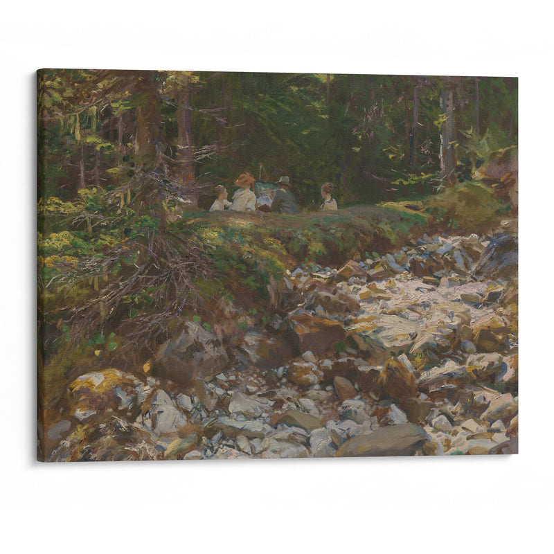 The Master and His Pupils (1914) - John Singer Sargent - Canvas Print