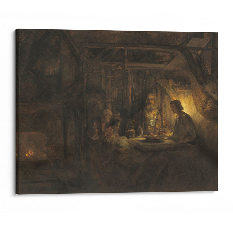 Philemon and Baucis (1658) - Rembrandt van Rijn - Canvas Print