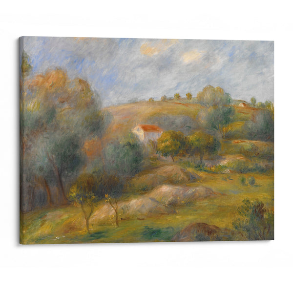 Springtime in Essoyes (1900) - Pierre-Auguste Renoir - Canvas Print