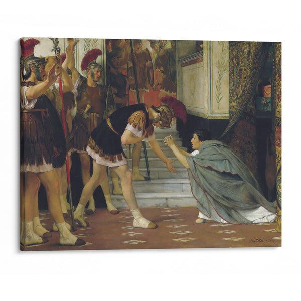 Proclaiming Claudius Emperor, Opus XlVIII (1867) - Lawrence Alma-Tadema - Canvas Print