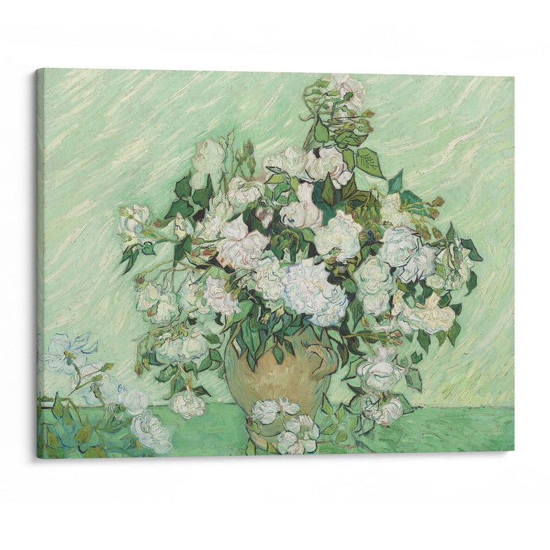 Roses (1890) - Vincent van Gogh - Canvas Print - UAIO LMT