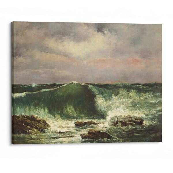 Waves - Gustave Courbet - Canvas Print