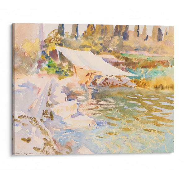 Lake Garda - John Singer Sargent - Canvas Print