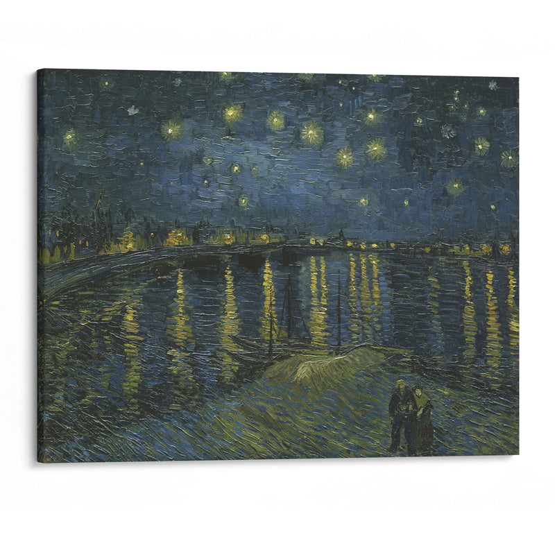 Starry Night - Vincent van Gogh - Canvas Print - UAIO LMT