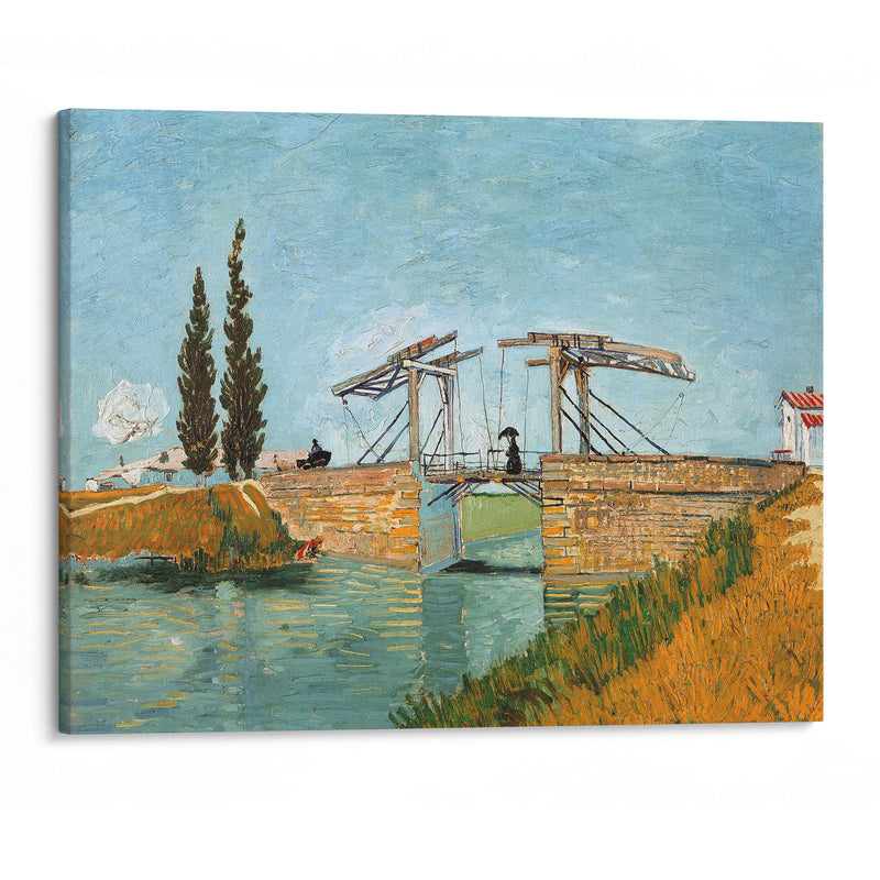 Langlois Bridge at Arles (1888) - Vincent van Gogh - Canvas Print