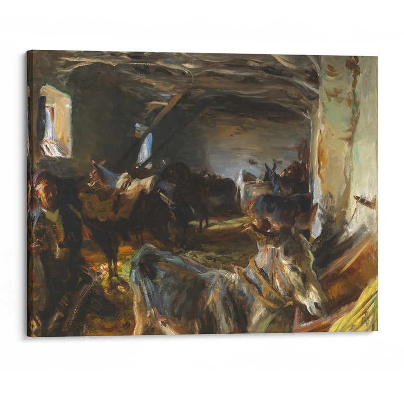 Stable at Cuenca (1903) - John Singer Sargent - Canvas Print