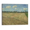 Ploughed fields (‘The furrows’) (1888) - Vincent van Gogh - Canvas Print