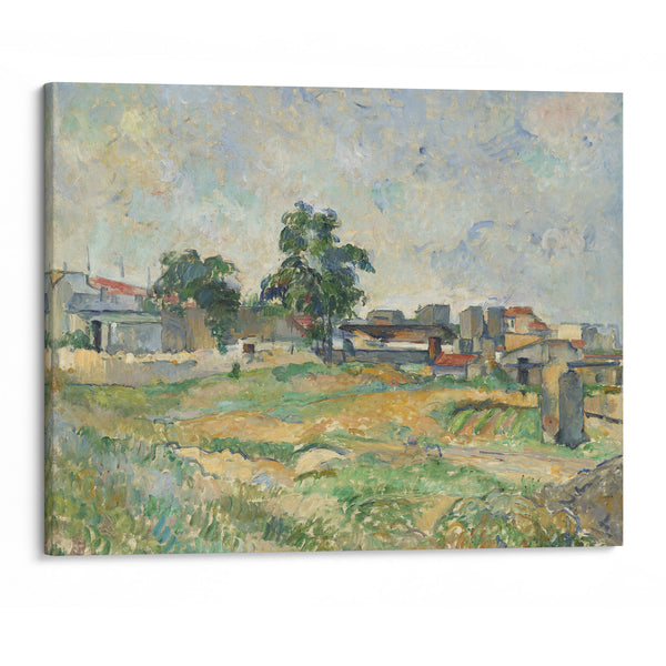 Landscape near Paris (c. 1876) - Paul Cézanne - Canvas Print