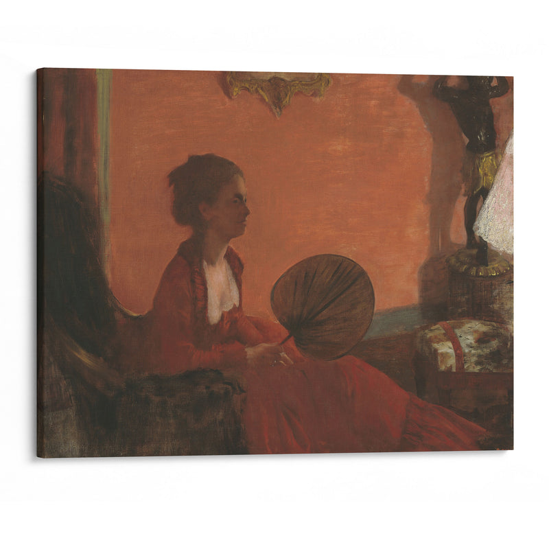 Madame Camus (1869-1870) - Edgar Degas - Canvas Print