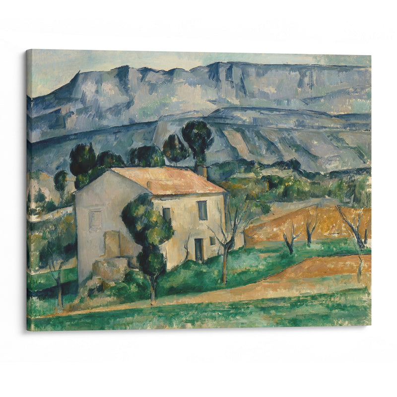 House in Provence (1885) - Paul Cézanne - Canvas Print