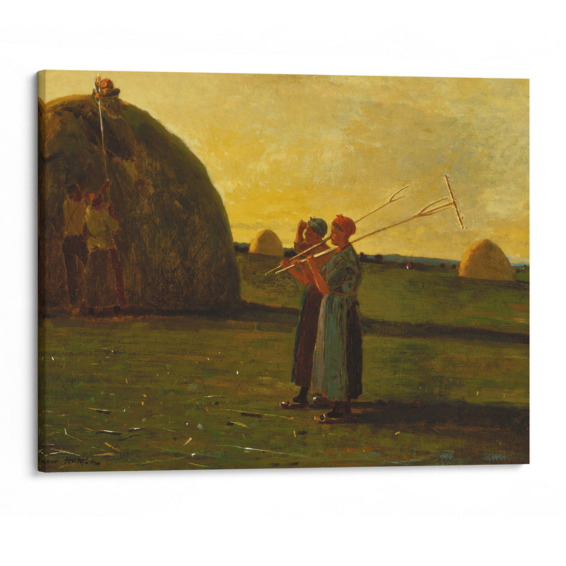 Haymakers (1867) - Winslow Homer - Canvas Print