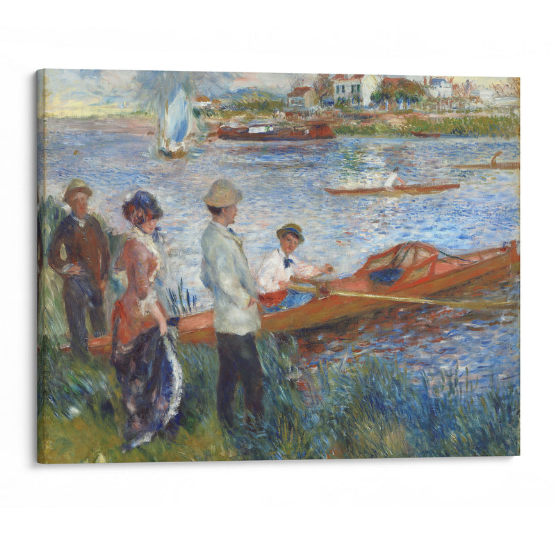 Oarsmen at Chatou (1879) - Pierre-Auguste Renoir - Canvas Print