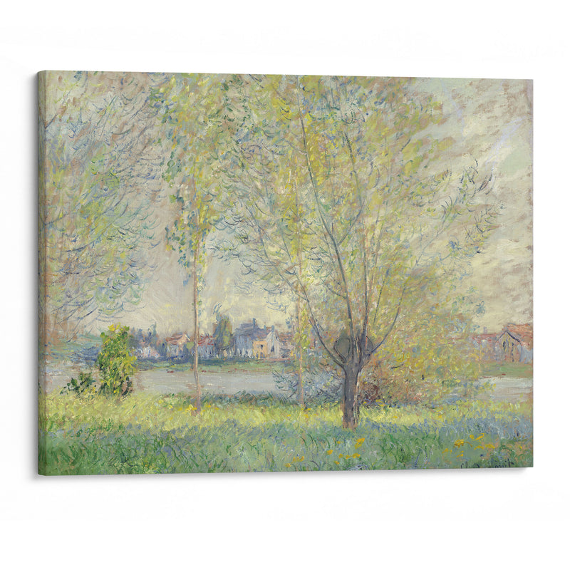 The Willows (1880) - Claude Monet - Canvas Print