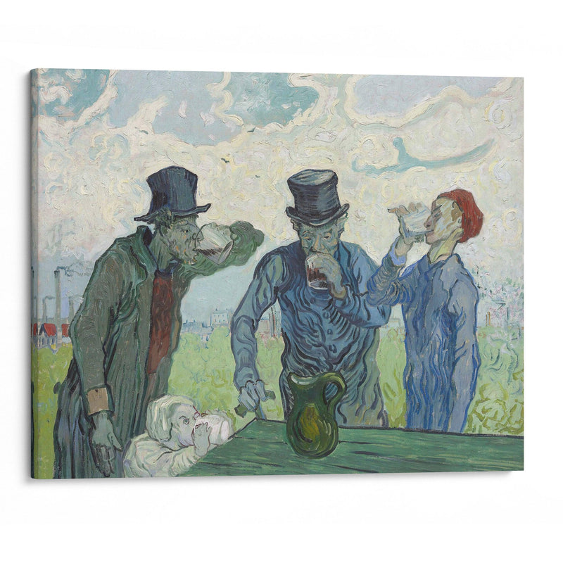 The Drinkers (1890) - Vincent van Gogh - Canvas Print - UAIO LMT