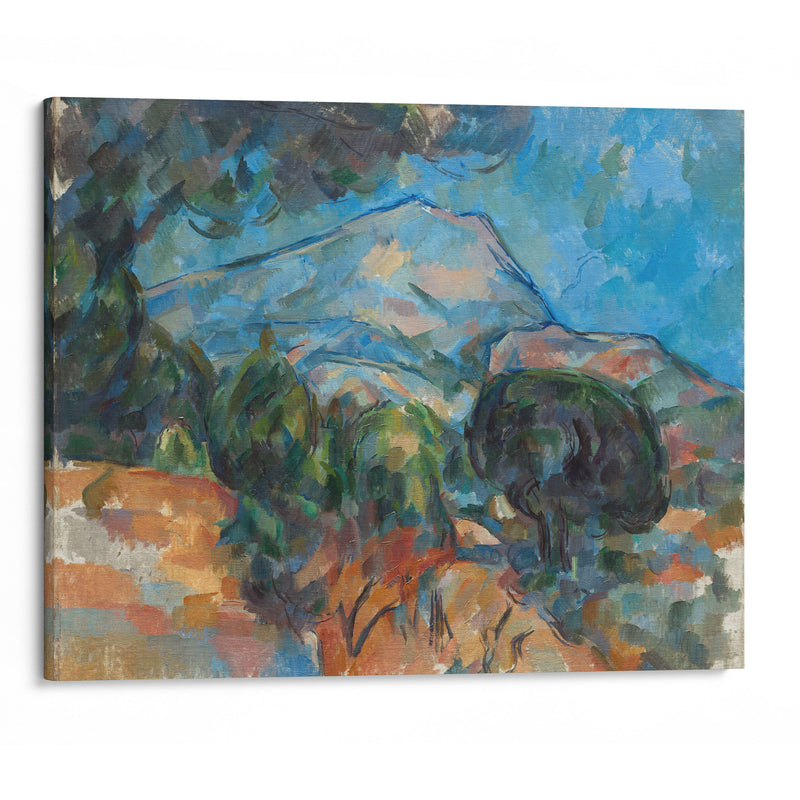 Mount Sainte-Victoire (c. 1904) - Paul Cézanne - Canvas Print