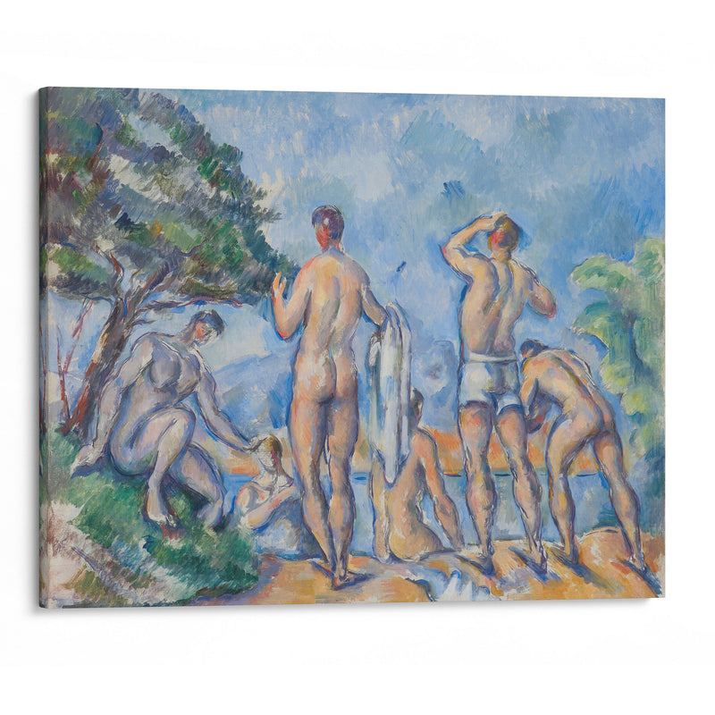 Bathers (1890–92) - Paul Cézanne - Canvas Print