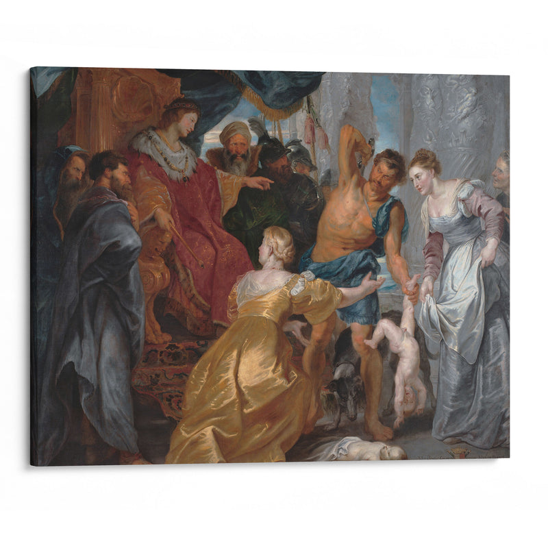 The Judgement of Solomon (1617) - Peter Paul Rubens - Canvas Print