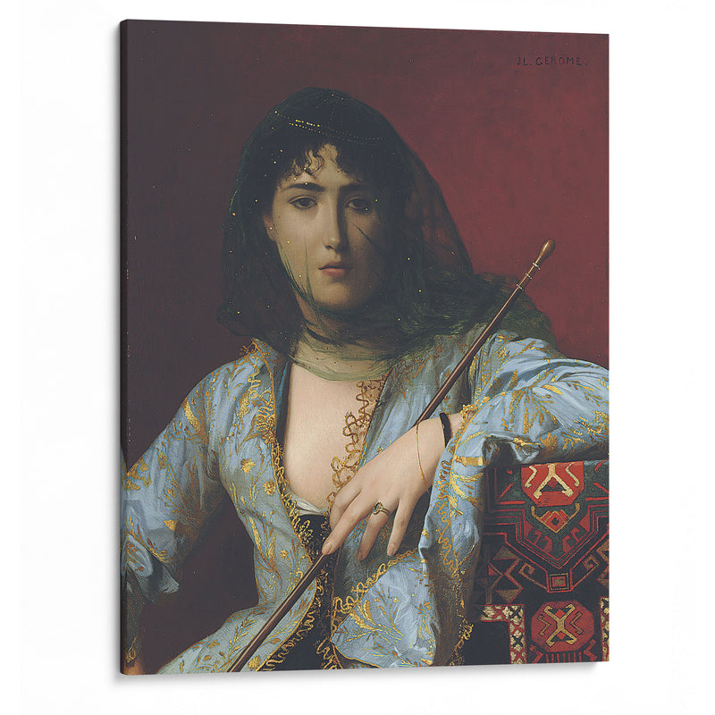 Veiled Circassian Beauty - Jean-Léon Gérôme - Canvas Print
