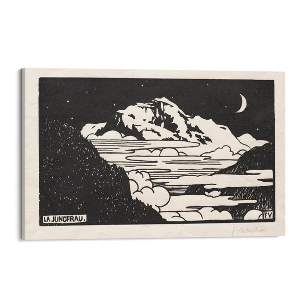 The Jungfrau (1892) - Félix Vallotton - Canvas Print