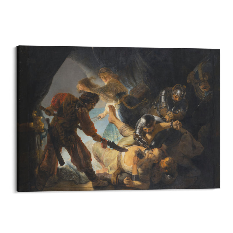 The Blinding of Samson (1636) - Rembrandt van Rijn - Canvas Print