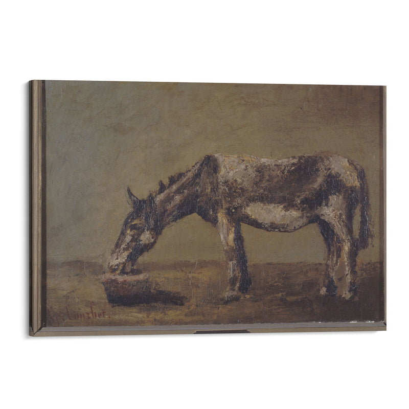 L’âne (1862-1863) - Gustave Courbet - Canvas Print