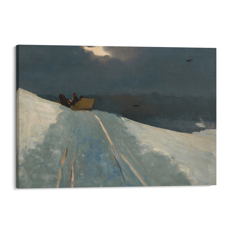 Sleigh Ride (C. 1890–95) - Winslow Homer - Canvas Print