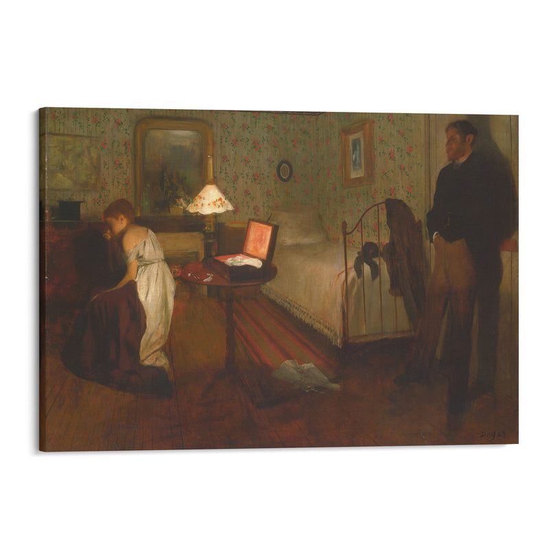 Interior - Edgar Degas - Canvas Print