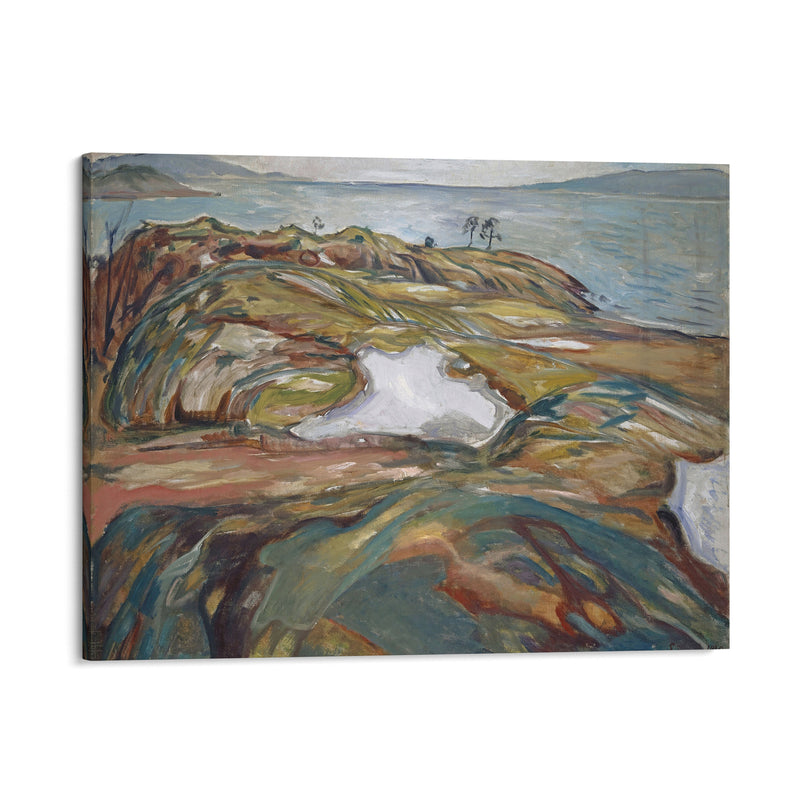 Coastal Landscape (1918) - Edvard Munch - Canvas Print