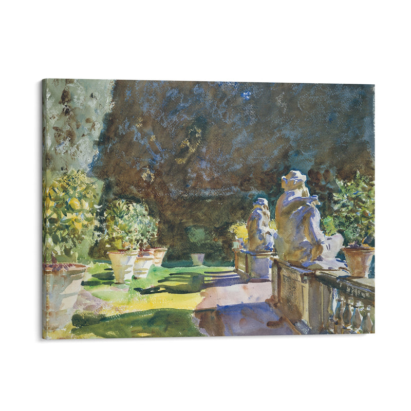 Villa di Marlia, Lucca (1910) - John Singer Sargent - Canvas Print