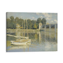 The Argenteuil Bridge (1874) - Claude Monet - Canvas Print
