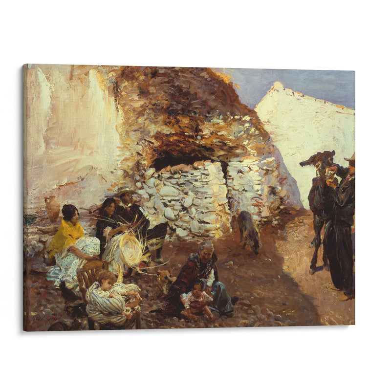 Gypsy Encampment (circa 1912-1913) - John Singer Sargent - Canvas Print