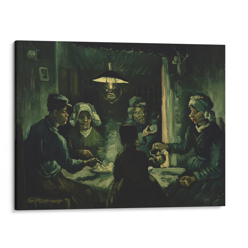 The Potato Eaters (1885) - Vincent van Gogh - Canvas Print - UAIO LMT