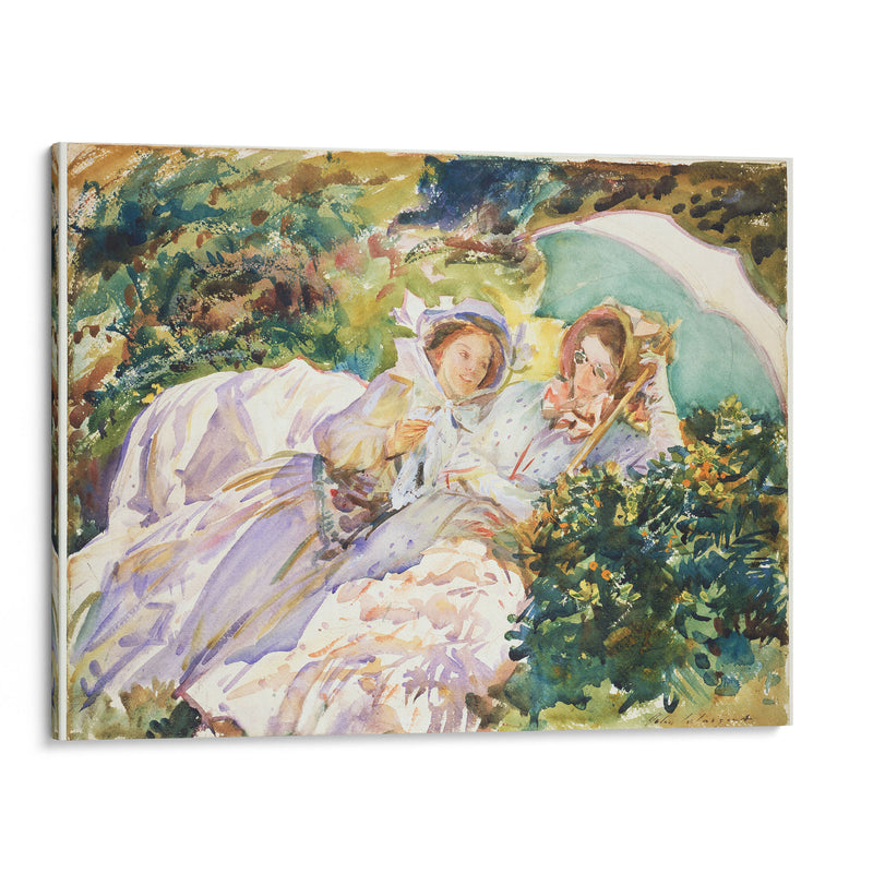Simplon Pass; The Tease (1911) - John Singer Sargent - Canvas Print