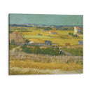 The harvest (1888) - Vincent van Gogh - Canvas Print