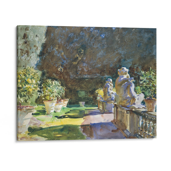 Villa di Marlia, Lucca (1910) - John Singer Sargent - Canvas Print