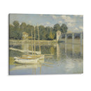 The Argenteuil Bridge (1874) - Claude Monet - Canvas Print