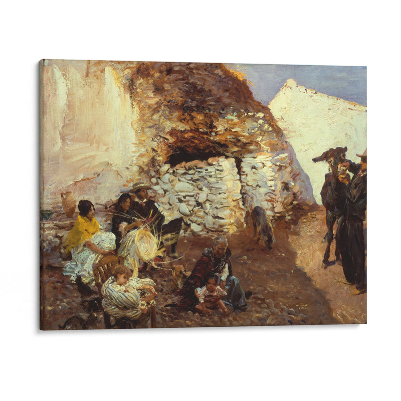 Gypsy Encampment (circa 1912-1913) - John Singer Sargent - Canvas Print