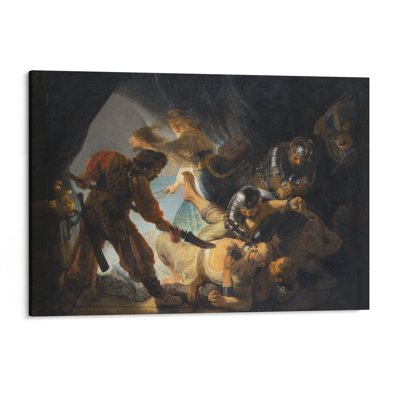 The Blinding of Samson (1636) - Rembrandt van Rijn - Canvas Print