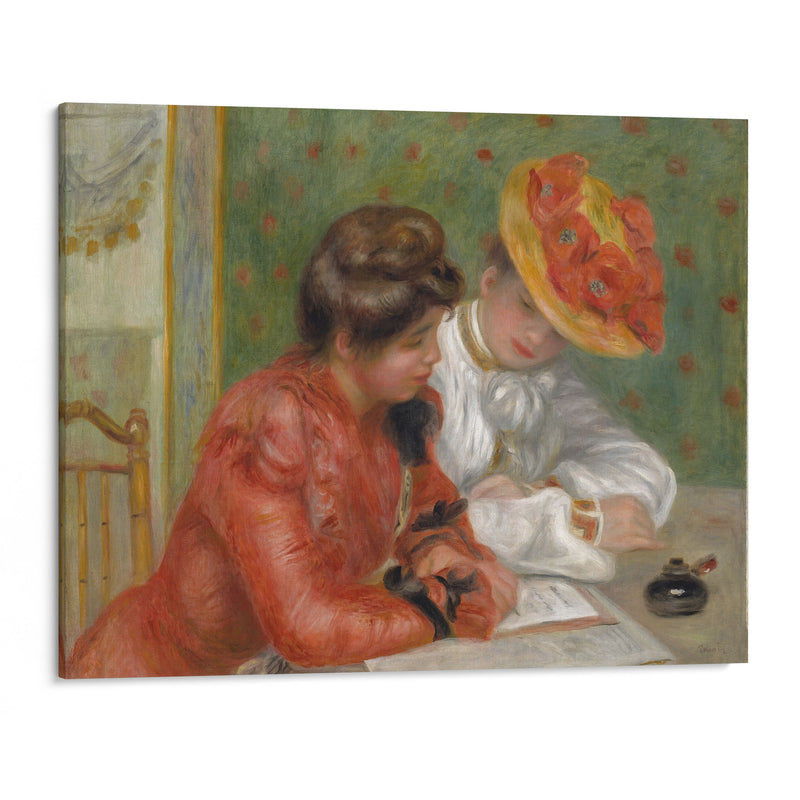 The Letter (c. 1895–1900) - Pierre-Auguste Renoir - Canvas Print