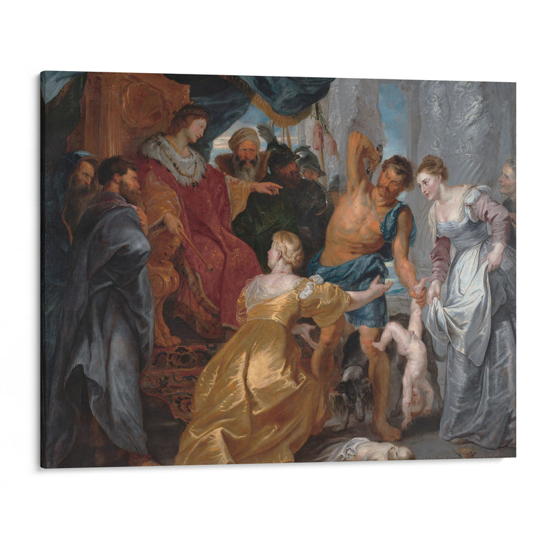 The Judgement of Solomon (1617) - Peter Paul Rubens - Canvas Print