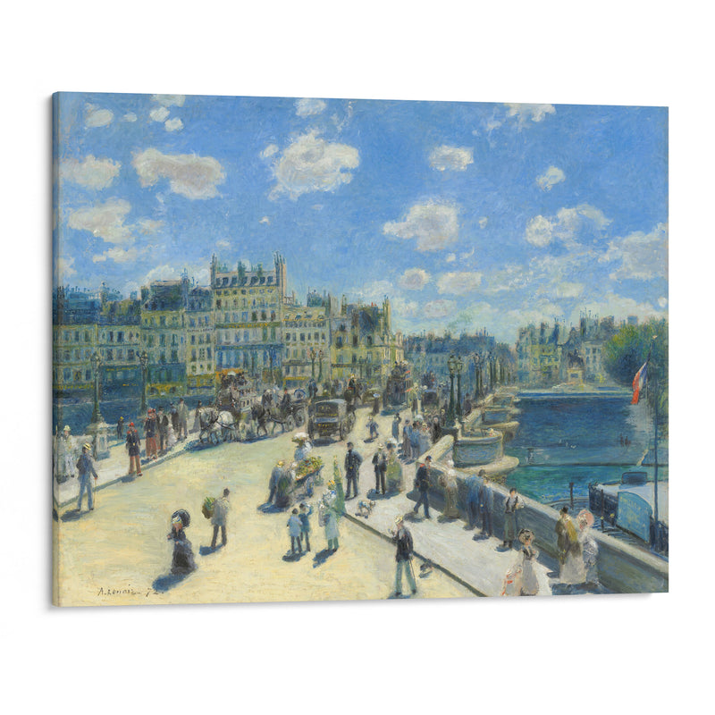 Pont Neuf, Paris (1872) - Pierre-Auguste Renoir - Canvas Print