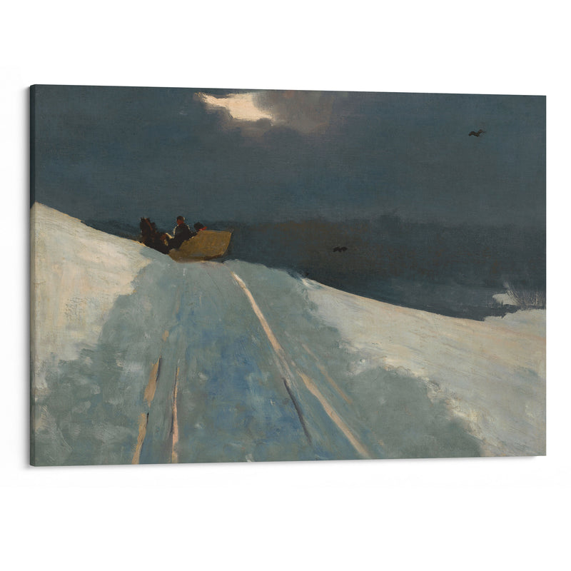 Sleigh Ride (C. 1890–95) - Winslow Homer - Canvas Print