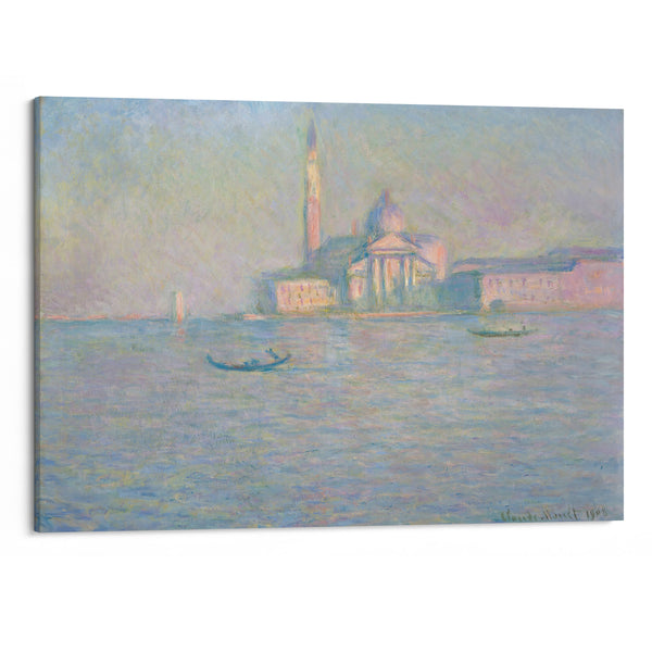 The Church of San Giorgio Maggiore, Venice (1908) - Claude Monet - Canvas Print