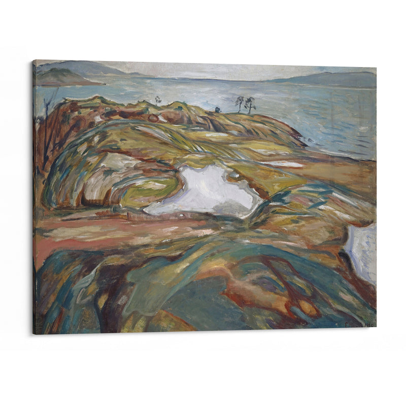 Coastal Landscape (1918) - Edvard Munch - Canvas Print